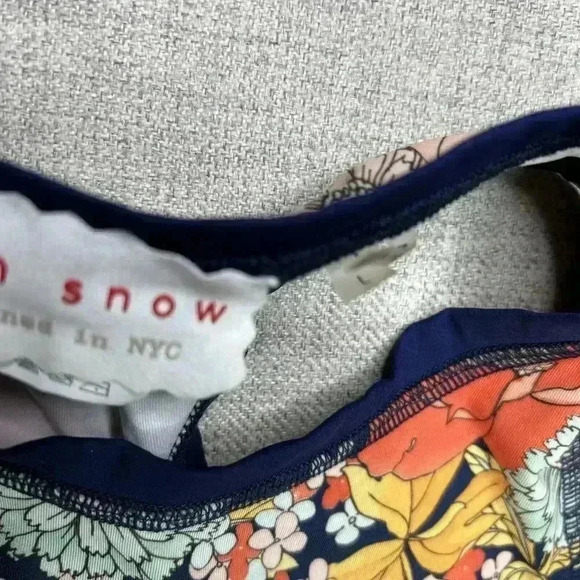 Erin Snow Athletic Tank Top Racer Back Floral - Picture 6 of 8